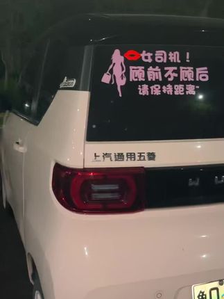 #车贴 #新手司机 #女司机 #女司机上路请多关照 #靓车
