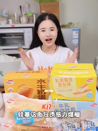 达利园软面包法式早餐点心手撕菠萝味小吃零食乳酸菌味蛋糕批发#好货#爆款#热门