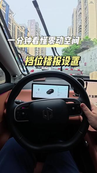 一分钟看懂零动空间,档位播报设置! #零跑汽车 #零跑C16 #我的零跑生活