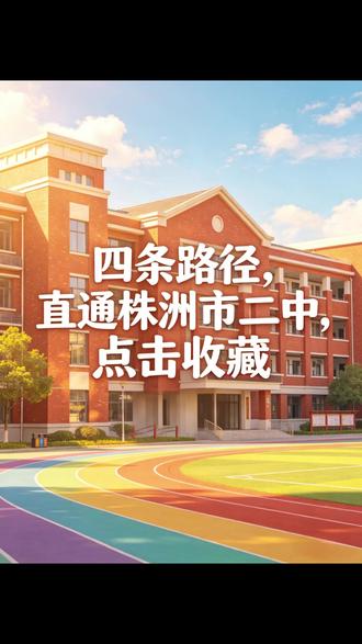 株洲家长必看!4条路径直通株洲市二中! #株洲二中 #株洲升学 #株洲小升初 #株洲