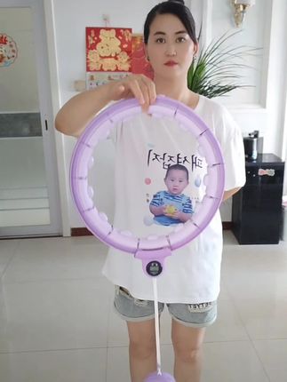 呼啦圈瘦肚子不会掉女成人组装美腰瘦腰健身家用神器运动收腹腰部。。。特别适合不会摇呼啦圈,有正在控制体重的姐妹。。有了它在家就能锻炼。#呼啦圈 #不会掉的呼啦圈 #呼啦圈转起来 #呼啦圈打卡365天 #创作灵感@DOU+小助手 @巨量千川