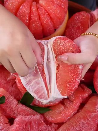 红心蜜柚#解馋 #优质水果 #新鲜采摘 #解馋 #休闲零食
