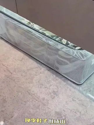 换季买了这个#鞋子收纳盒 ,结实耐用容量大,防水防尘,透明的好找好拿,放哪也不占地方。#鞋子收纳