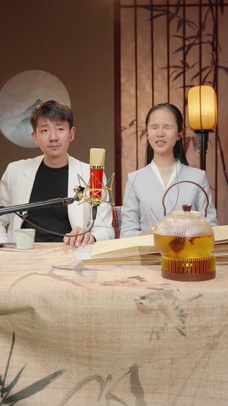 董丽娜·李仓卯声绎《短歌行》|求贤若渴的英雄之志#曹操 #短歌行 #朗诵 #懂你朗诵组合 #声音美学