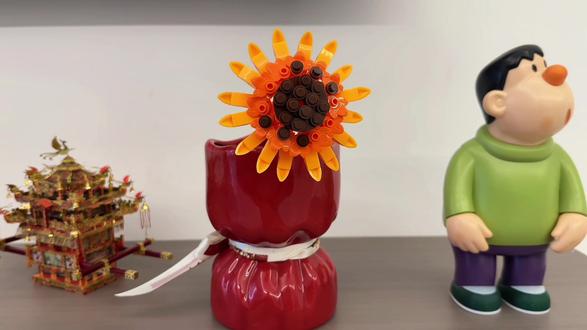 #积木花 #手工 #玩具 #治愈 #向日葵
积木花向日葵🌻