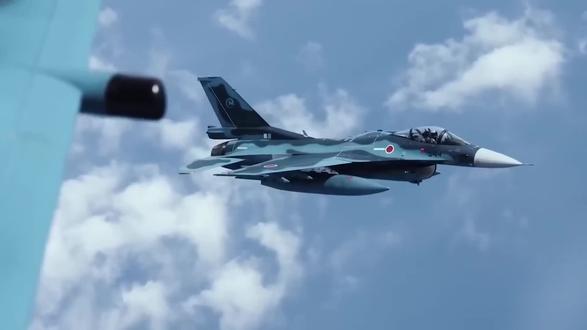 日本12驾战机挂满导弹,模拟对辽宁舰发动模拟打击。#日本 #辽宁舰 #亚太 #军演 #挑衅