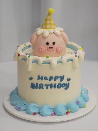 立体巧克力小猪蛋糕! 快来@你家🐷 #巧克力插件#猪猪蛋糕#男生蛋糕#网红蛋糕