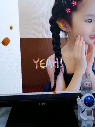 波点儿童发夹