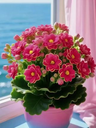 谁懂啊!这盆“金狐狸”把秋日浪漫搬进家了  刷到就别划走!养花新手也能拿捏的「金狐狸长寿花」,简直是颜值天花板级别的盆栽!  它的花瓣太会了!边缘裹着一圈亮眼的金黄色,像给花瓣镶了层精致的蕾丝边,中间晕着温柔的杏粉,阳光一照,花瓣上的纹路都透着光泽,活脱脱一朵会发光的“小狐狸”,摆在窗台、书桌,瞬间让家里有了秋日氛围感。  更绝的是它超省心!不用天天浇水,土壤干了浇透就行;散射光就能开得旺,阳台、客厅随便放。关键花期还长,一次开花能美好久,看着这娇艳的花,连心情都变明媚了~  不管是自己养着赏心,还是送朋友当小礼物,这盆“金狐狸”都超合适!喜欢的宝子别犹豫,把这份浪漫带回家~ #爱生活爱养花 #花卉植物 #绿植花卉 #我的花花草草🌸🌸 #长寿花