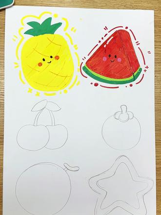 新东方i美术 | 创意作品-水果🍍🍉🍒🍈 简单易学的创意💡美术作品~快收藏起来让孩子画起来吧!
#创意美术 #简笔画 #天津美术 #天津新东方 #少儿美术