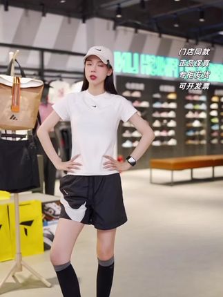 【夏日户外】Nike耐克女款T恤户外训练运动休闲时尚短袖FV7843-010#创作灵感