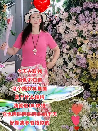 取钱 #每日一笑#没烦恼#逗你一笑 #开心快乐每一天#豇豆公主