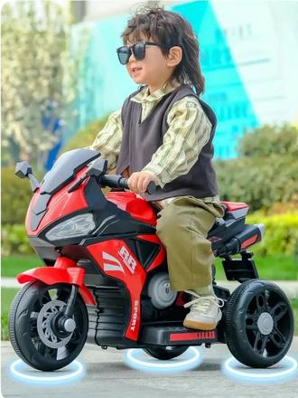 #儿童电动摩托车三轮车男女孩宝宝电瓶车遥控充电小孩玩具车可坐人 @抖音小助手 @DOU+小助手