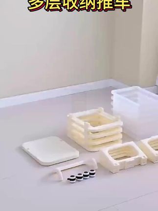 超实用!多层可移动抽屉式零食及婴儿用品收纳柜 #婴儿用品柜 #可移动柜子 #抽屉式柜子 #家用抽屉柜 #家用收纳