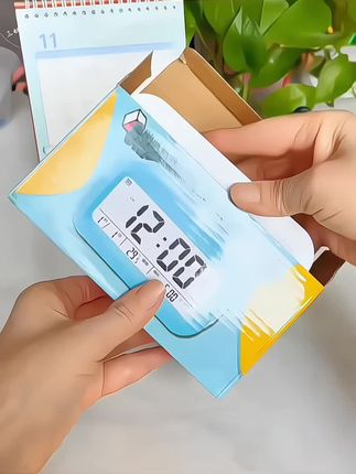 起床神器闹铃2025新款智能电子时钟桌面表儿童男女#智能闹钟 #多功能闹钟 #闹钟 #时钟