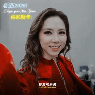 “旧事已过 都变成新的
大家新年快乐.”#邓紫棋#新年快乐@GEM鄧紫棋