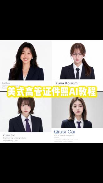 你们要的美式高管证件照p图特效制作教程来了#美式证件照特效 #美式证件照AI教程 #剪映图片设计 #美式证件照怎么生成 #剪映