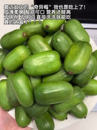 是谁还没有收到 男朋友送的一年就这一季的软枣猕猴桃!#应季水果 #软枣猕猴桃 #仪式感#猕猴桃