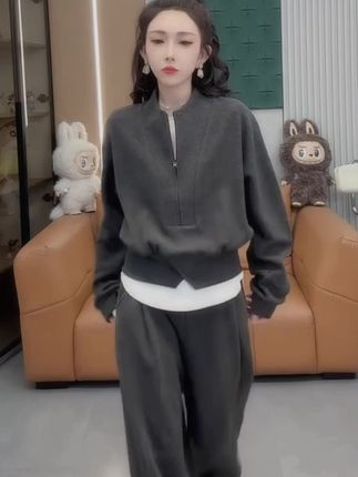 #宽松大码两件套 #时尚穿搭 #女装搭配
