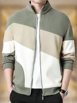 2025新款秋季运动宽松百搭上衣服开衫卫衣男士休闲外套男款#时尚潮流穿搭 #时尚搭配 #男士开衫外套 #男士开衫卫衣 #男士休闲外套