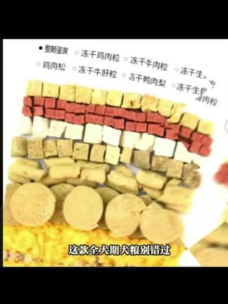 贝格雷雪花鸡肉绒包裹多种冻干宠物犬粮全犬期天然营养健康美味