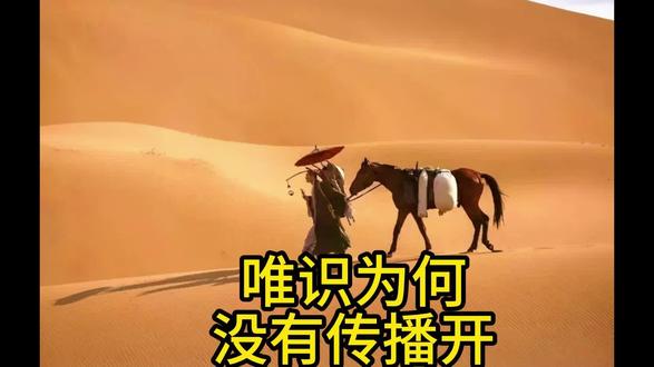 唯识为何没有传播开?