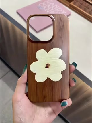 木纹花朵,文艺小清新💕#复古手机壳 #小清新手机壳#ins风手机壳 #花朵手机壳 #好看的手机壳