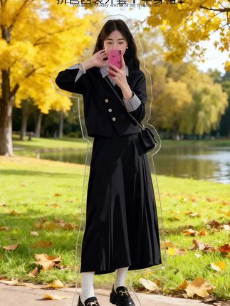 秋天穿搭一整套都给你备好啦~#秋季女装搭配 #整个时尚圈都在等入chill  #小个子初秋显瘦穿搭  #早秋通勤出游穿搭一起拿捏  #早秋穿搭三分钟出门不是梦