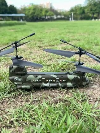 支奴干遥控直升机武装玩具飞机智能定 高充电遥控飞机礼物#支奴干直升机 #遥控直升机 @DOU+小助手 @DOU+上热门