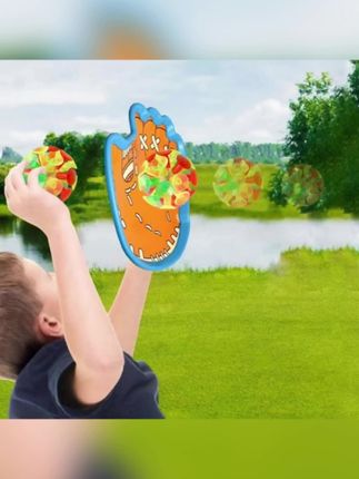 扔出去就能粘住的粘盘球,孩子真的太喜欢了!它可以锻炼孩子的反应能力和专注力#户外亲子游戏 #让孩子远离手机#亲子玩具#七夕