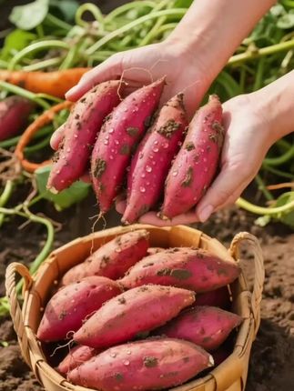 爱吃烤红薯别错过山东烟薯25号!现挖直供,掰开就是诱人的糖心,甜蜜流油。比烤薯店的还好吃,一口香甜软糯,幸福感拉满!#好物推荐🔥 #烟薯#优质农产品 #美食#吃货