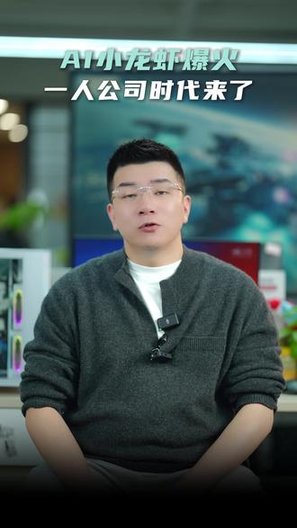 小龙虾爆火!一人公司时代来了 #小龙虾 #openclaw #一人公司 #十五五规划 #AI时代