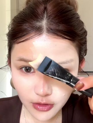 个位数拿下月牙形粉底刷三件套!!粉底刷上妆巨服帖,轻薄透亮还省粉不脏手#粉底刷#底妆服帖真的太重要了#化妆工具#粉底三件套 #粉底CP三件套