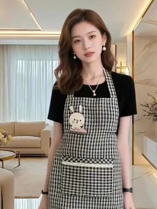 #围裙#家用围裙#防水#耐脏易打理 #好东西一起分享 @巨量千川