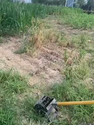 轮式除草器家用手推款免弯腰省力花园菜地除草工具高效除草神器#好物推荐🔥