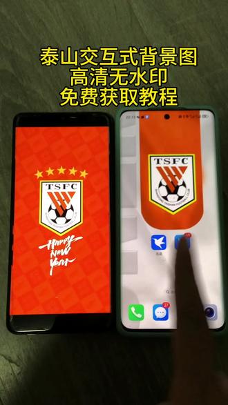 《水果糖块》山东泰山球迷的福音来了!泰山交互式壁纸绝美!#山东泰山 #山东泰山队 #交互式壁纸 #山东泰山球迷 #中超