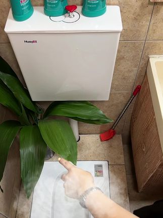 有马桶的看过来免刷洗清洁液
