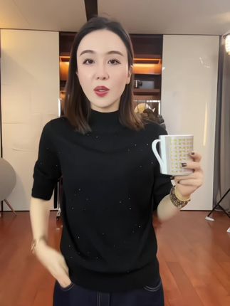 #打底衫搭配 #洋气小衫 #高级穿搭 #小个子穿搭 #百搭显瘦