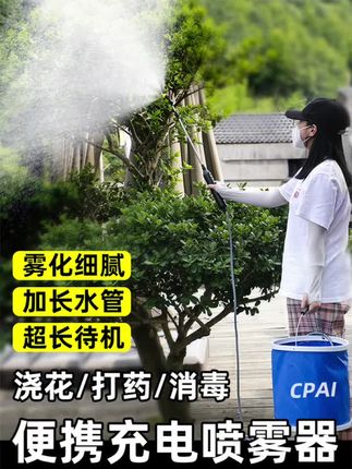电动喷雾器浇花充电喷壶洗车家用抽水神器园艺喷雾枪消毒打药水枪#电动喷雾器 #浇花喷雾器 #园艺喷雾器 #打药水枪 #五金工具