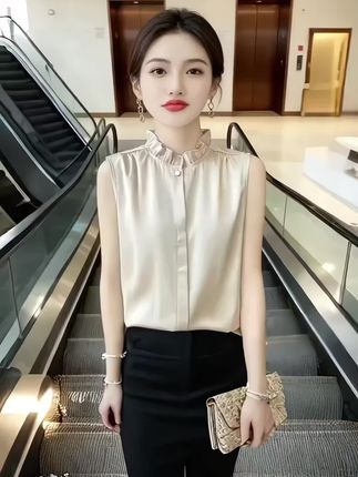 #百搭上衣 #洋气小衫 #减龄显瘦穿搭 #高级感穿搭 #女人味穿搭