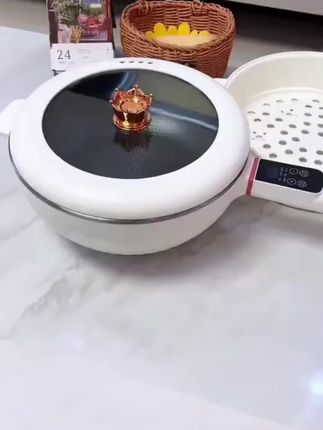 #无限回购的宝藏单品 #荣事达多功能电炒锅304蜂窝钢大容量不粘炒菜电煮锅家用电热火锅#好物推荐🔥 #厨房好物