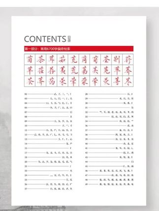 墨茗其妙2025版6700常用字库附横行竖行章法 #书法传统文化 #墨茗其妙行楷常用字帖#书法创作#练字静心#汉字博大精深