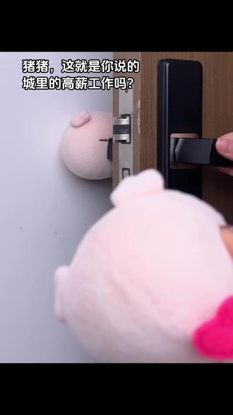 猪猪你跟我回家吧带你吃好喝辣的! #啵啵猪 #名创优品 #毛绒 #可爱 #生日礼物s