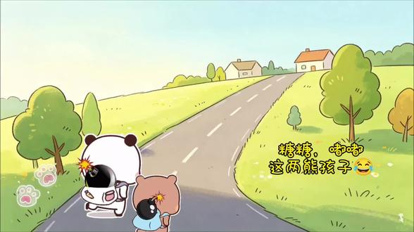 #糖糖嘟嘟上学歌 @抖音创作灵感 @DOU+小助手 @抖音小助手 @抖音媒体内容优推官 @抖音二创推荐官 这两熊孩子,人家上学,他们是去炸学校😂