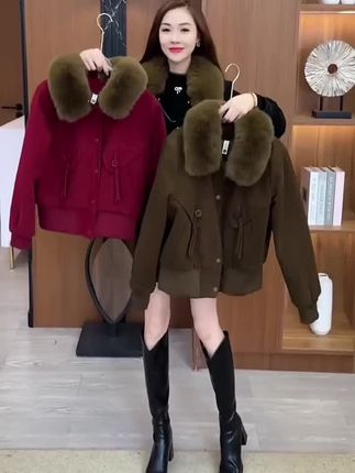 #加绒加厚派克服#洋气百搭#时尚保暖