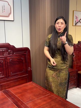 家里结婚一定少了这款全榫卯大床#好物推荐🔥 #家具 #强烈推荐 #实木家具 #榫卯工艺