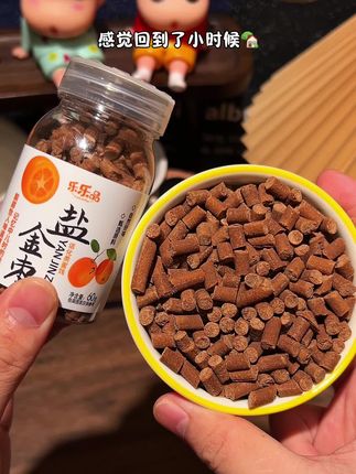 还有多少人记得它 童年记忆里酸酸甜甜的味道,真的很适合解馋!#零食推荐#盐金枣 #童年记忆小零食 #8090经典怀|日#好吃到停不下来