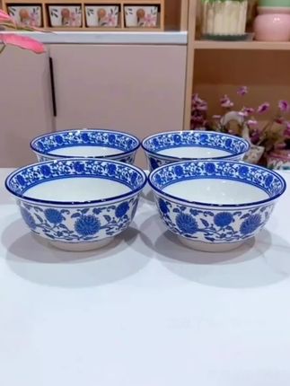 好看的餐具不嫌多#青花瓷陶瓷碗 #厨房好物 #餐具