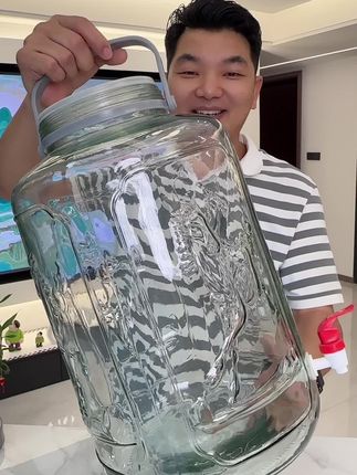#玻璃泡酒瓶 #泡酒桶 #玻璃密封罐 #泡菜坛子 #超便宜超划算