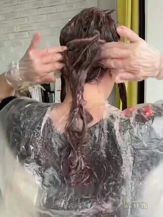 白发染发怎么办?用这款美飘扬单剂花香染回头率超高,自己在家就能染#美飘扬单剂染发膏 #单剂花香染 #单剂染发膏